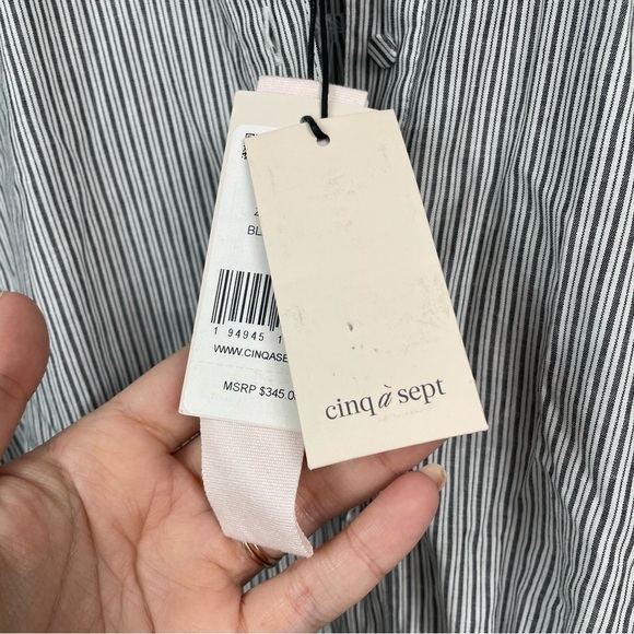 Cinq a Sept NWT Kelly Mini Shirtdress - Picture 5 of 9